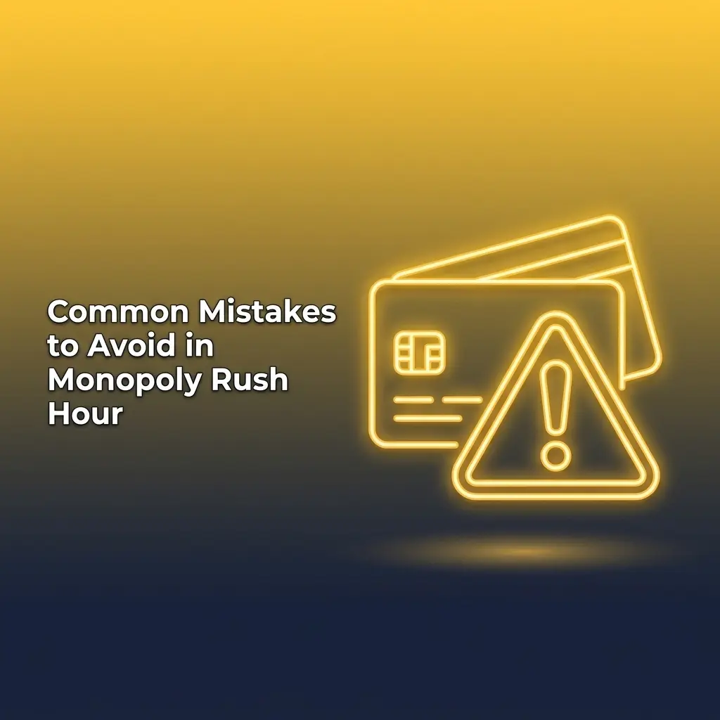 Monopoly Rush Hour common mistakes: avoid chasing losses, ignoring RTPs, and betting without budget limits.