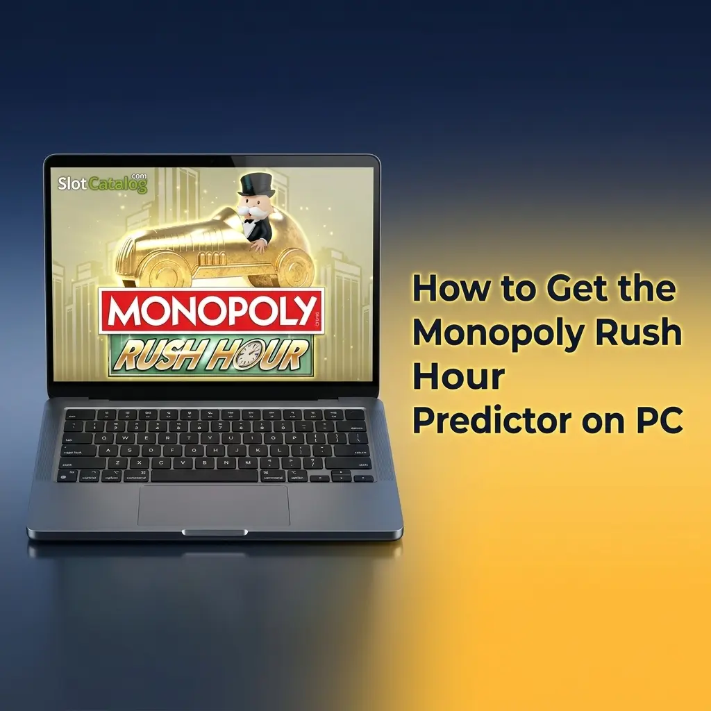 Monopoly Rush Hour Predictor PC setup showing installer download and antivirus safety tips for desktop users