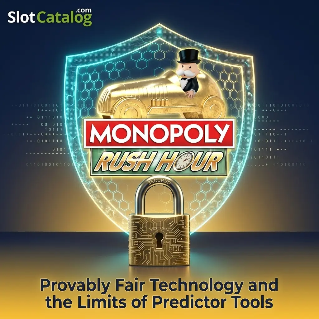 Provably fair technology in Monopoly Rush Hour with cryptographic algorithms ensuring random verifiable outcomes