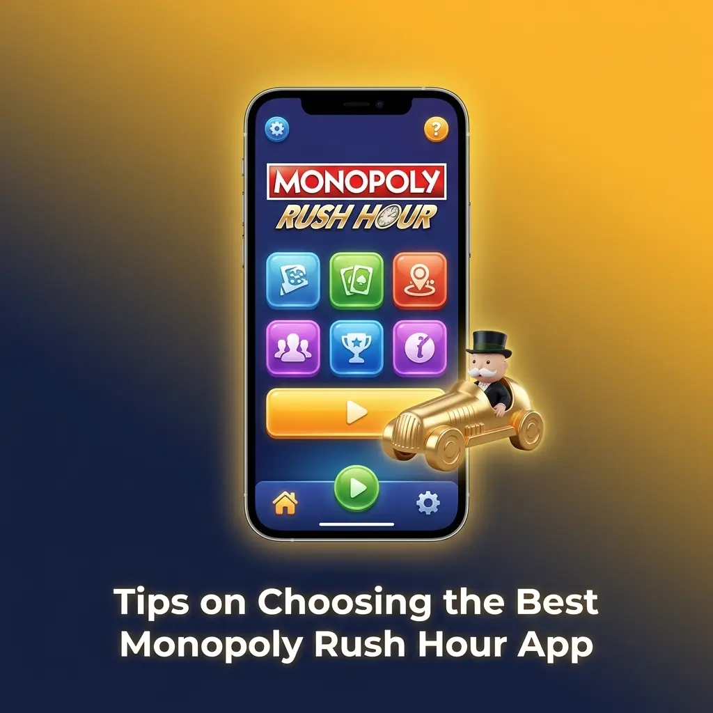 Tips for choosing the best Monopoly Rush Hour app for Indian players, covering bonuses, UPI payments, and licensing