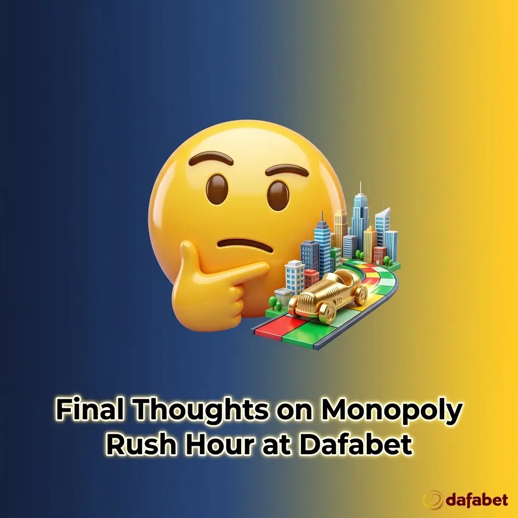 Monopoly Rush Hour on Dafabet live casino game with INR 10 min bet, 96.23% RTP for Indian players