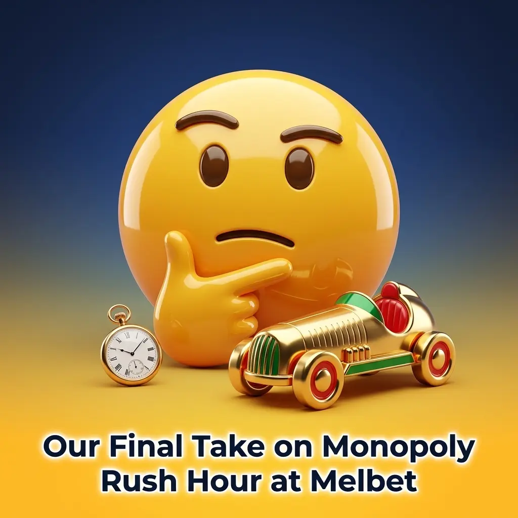 Monopoly Rush Hour live casino game at Melbet India with INR support and high RTP gameplay