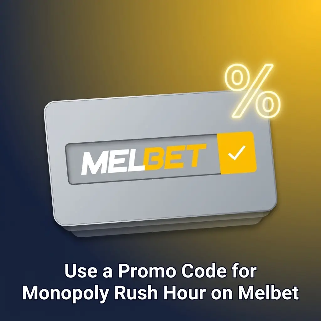 Monopoly Rush Hour promo code MBSPORT on Melbet registration form for extra first deposit bonus value