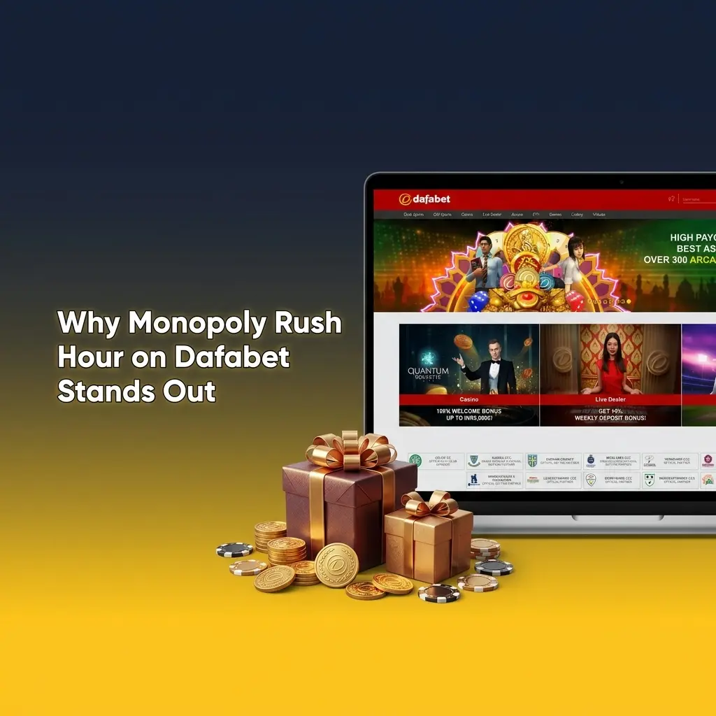 Monopoly Rush Hour on Dafabet with 96.23% RTP, INR betting, live stats, and INR 10 minimum bet for Indian players